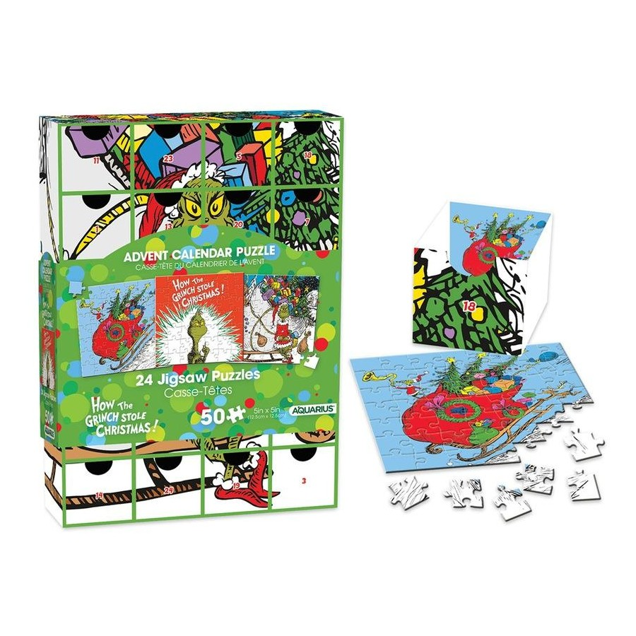 Advent Calendar Puzzle | How The Grinch Stole Christmas