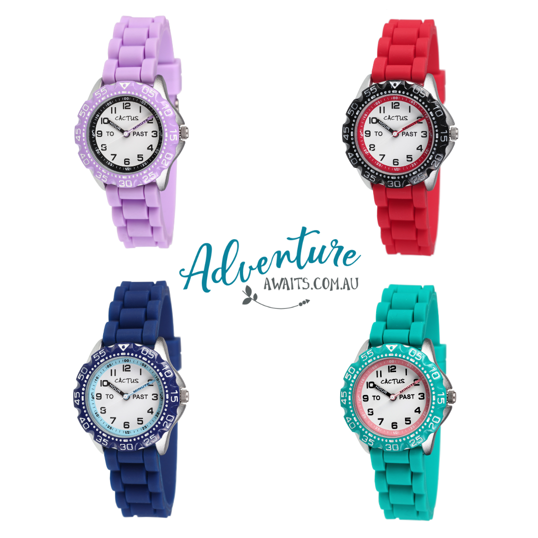 Cactus Mentor Time Teacher Kids Watch Watches Kids Time Teacher Adventure Awaits