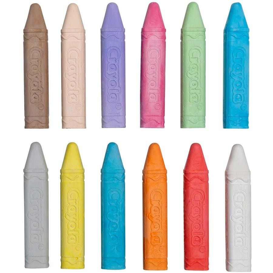 Crayola washable sidewalk chalk