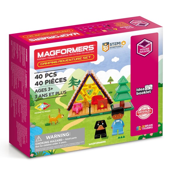 Magformers Camping Adventure Set Magnetic Tiles Playtime