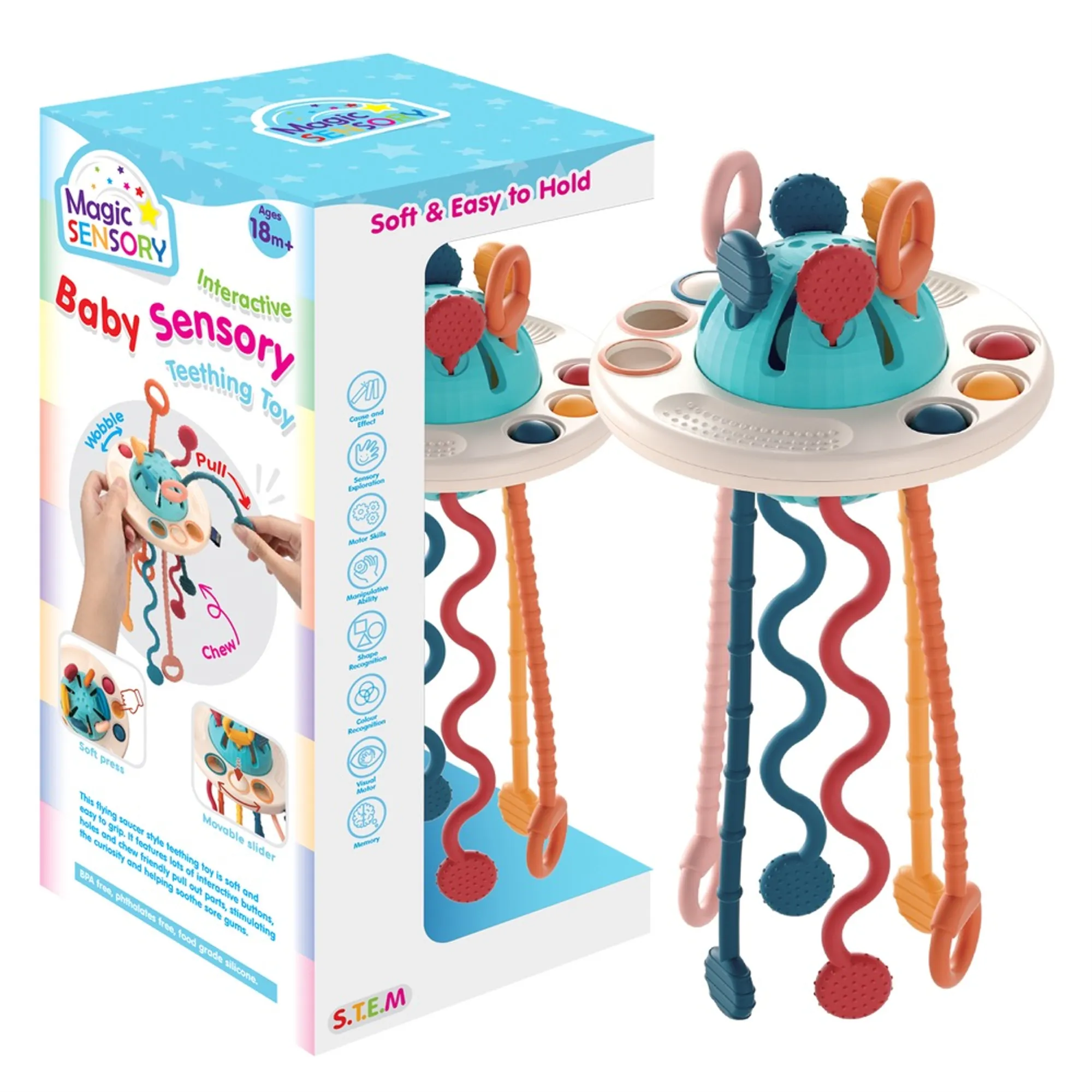 Interactive Baby Sensory Teething Toy | Magic Sensory