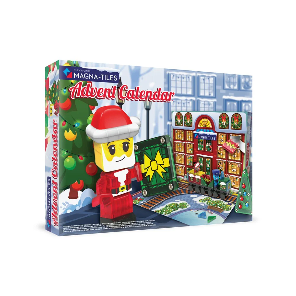 Magna-Tiles Advent Calendar | 34 Magnetic Tile Pieces