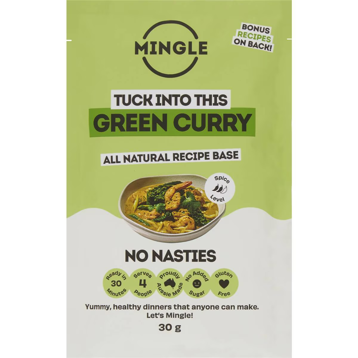Mingle Seasoning | Green Curry 30g