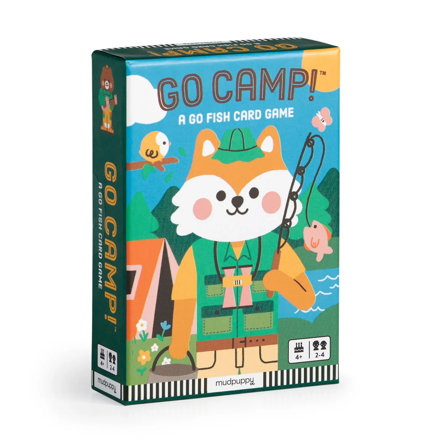 Mudpuppy Go Camp A Go Fish Card Game in box