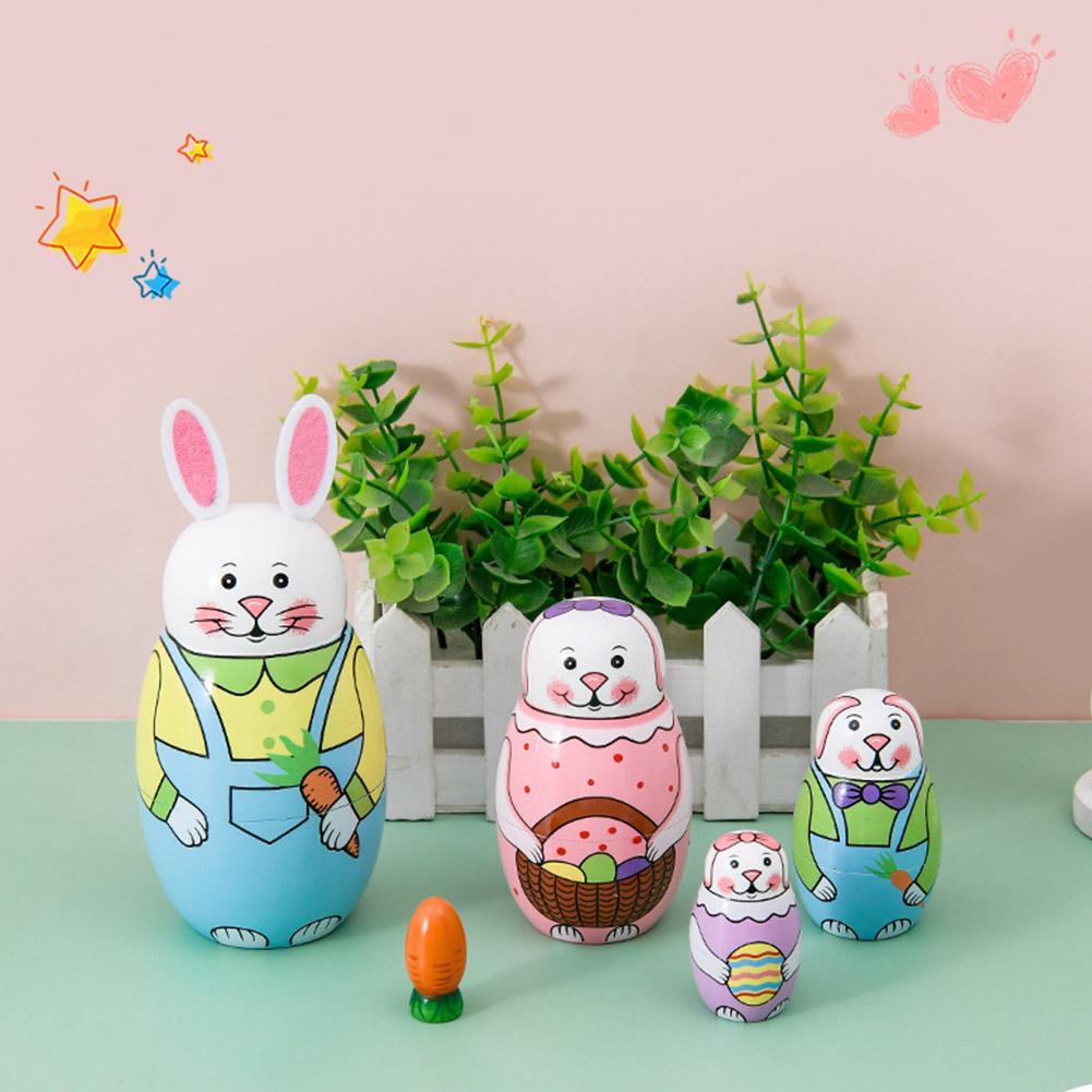 Nesting Dolls | Bunny Rabbit Easter Family