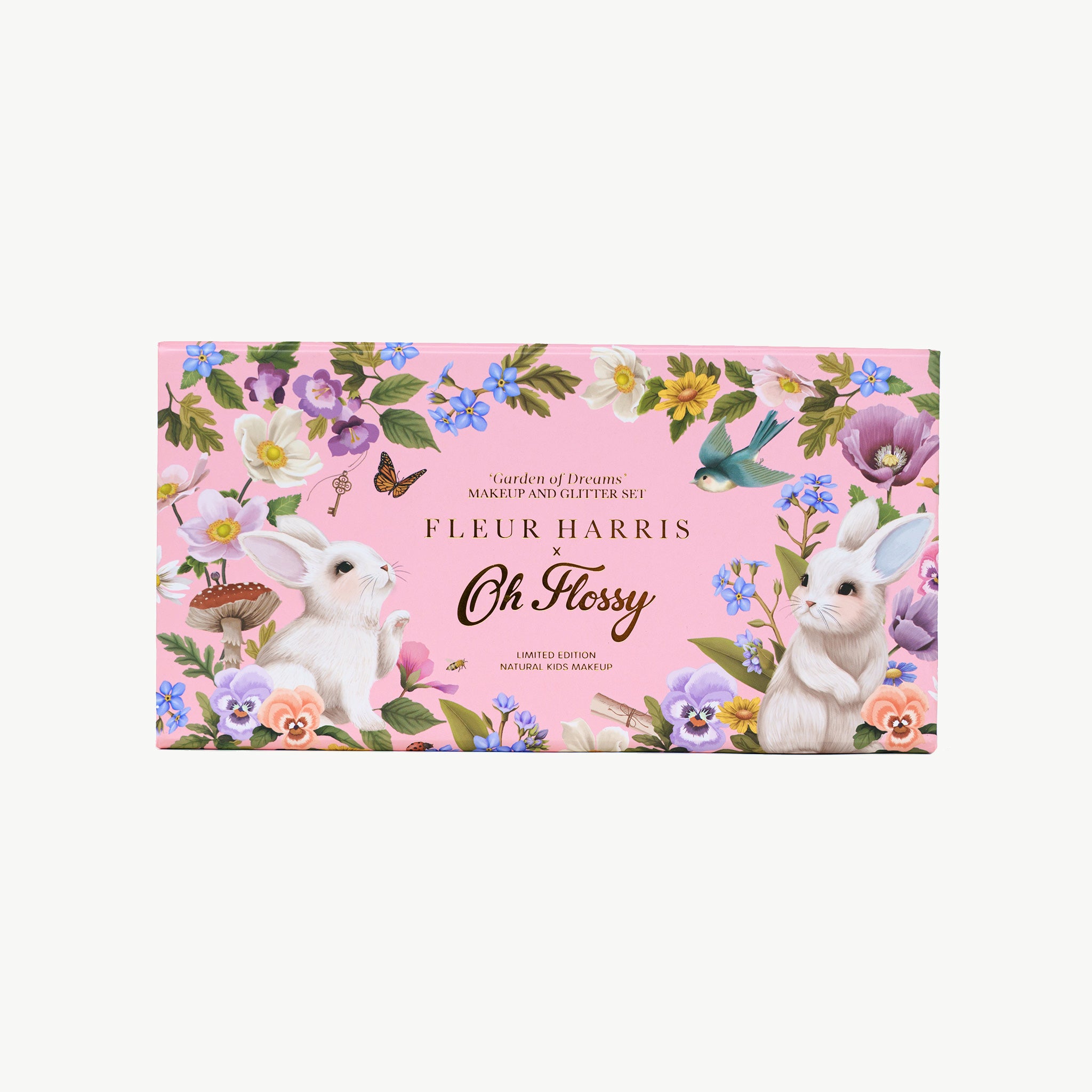 Oh Flossy X Fleur Harris Garden Of Dreams | Natural Makeup Set DELUXE BOX