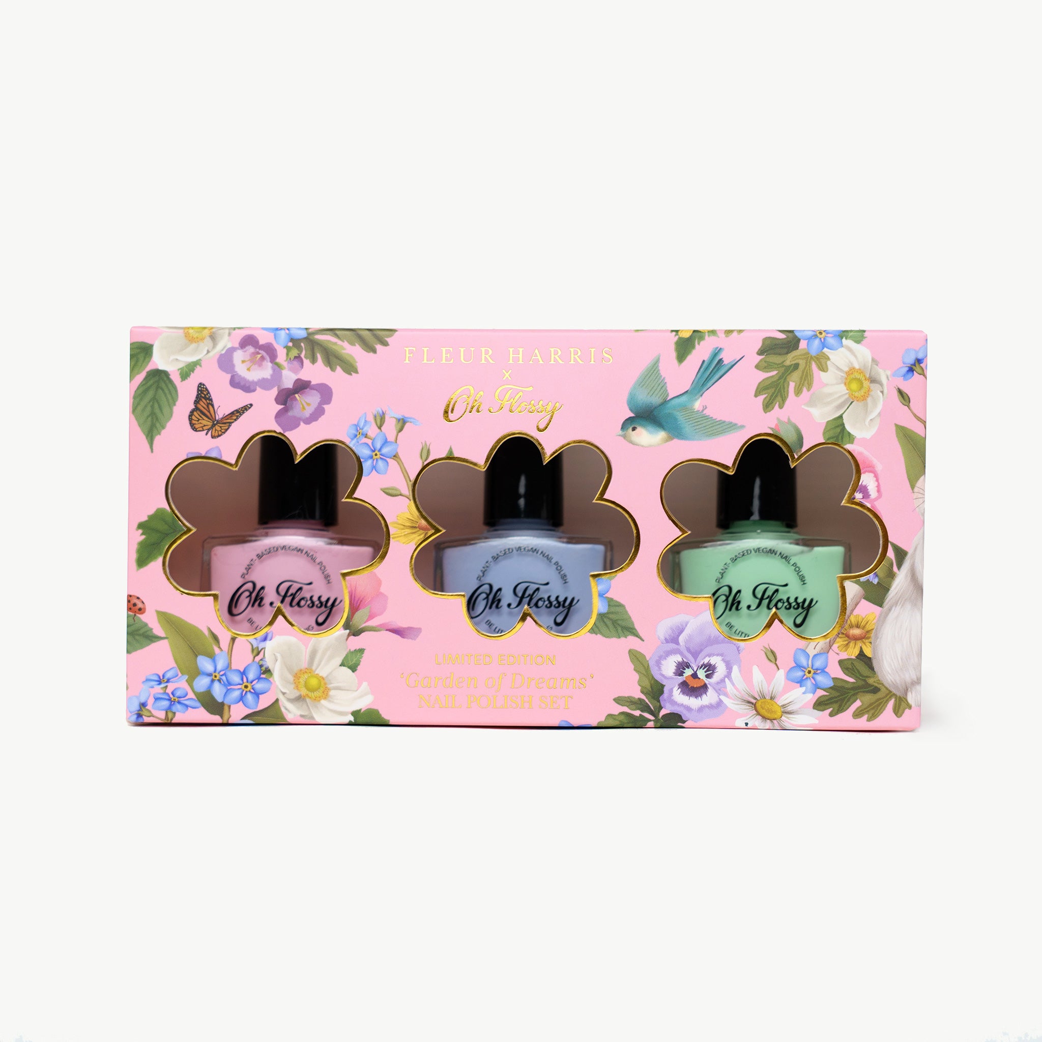 Oh Flossy x Fleur Harris Garden Of Dreams | Kids Nail Polish Set