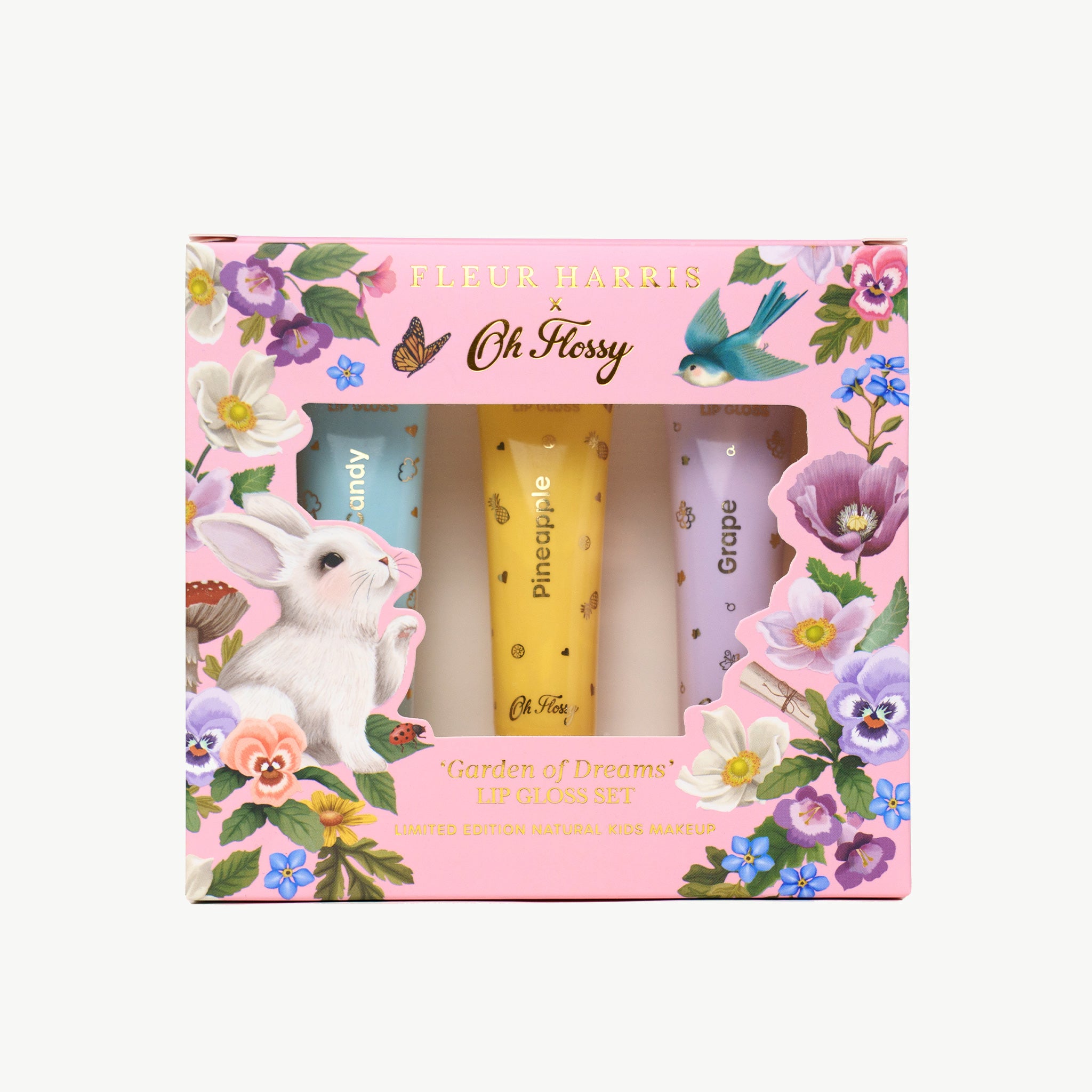 Oh Flossy x Fleur Harris Garden Of Dreams | Lip Gloss Set