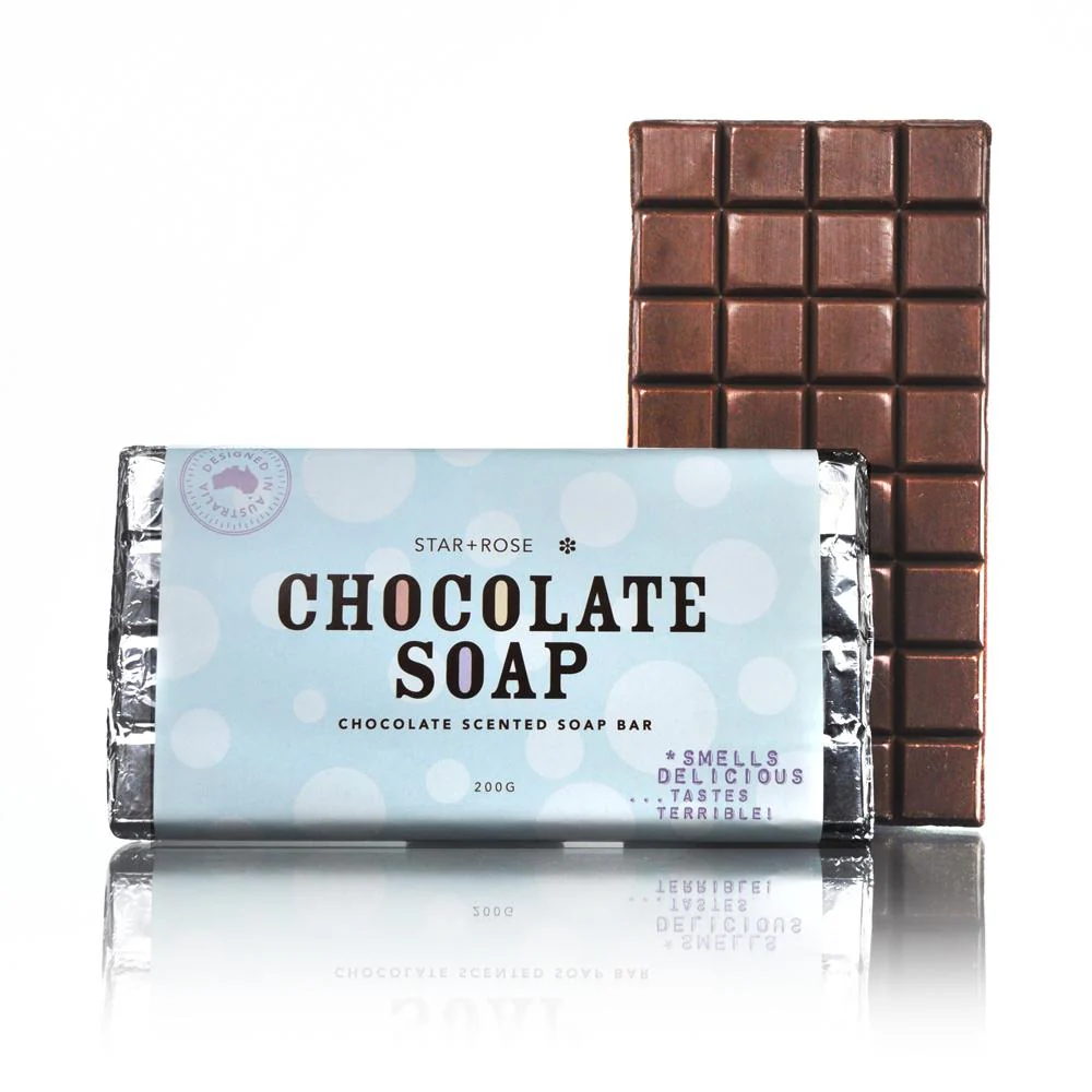 King Size Chocolate Soap | Pure Fragranced Soap by Star + Rose