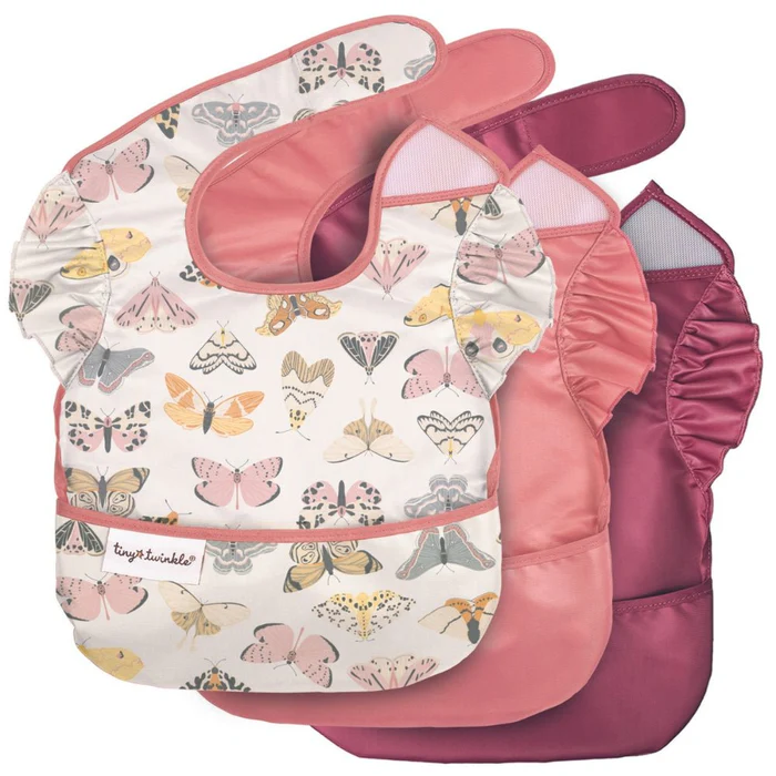 Tiny Twinkle | Mess Proof Easy Bib 3 Pack