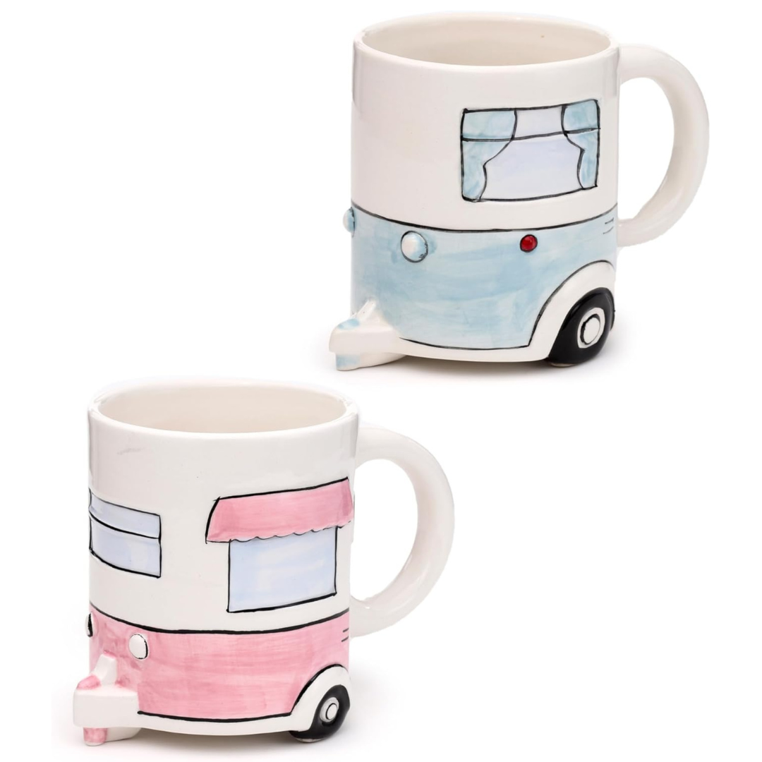 Ceramic Caravan Mug | Home Is Where You Park It