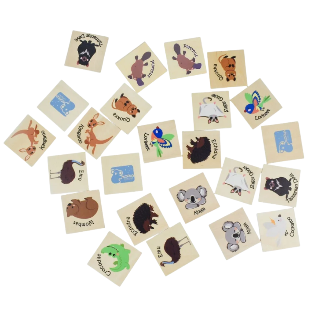 Bush Buddies Memory Game by Koala Dream