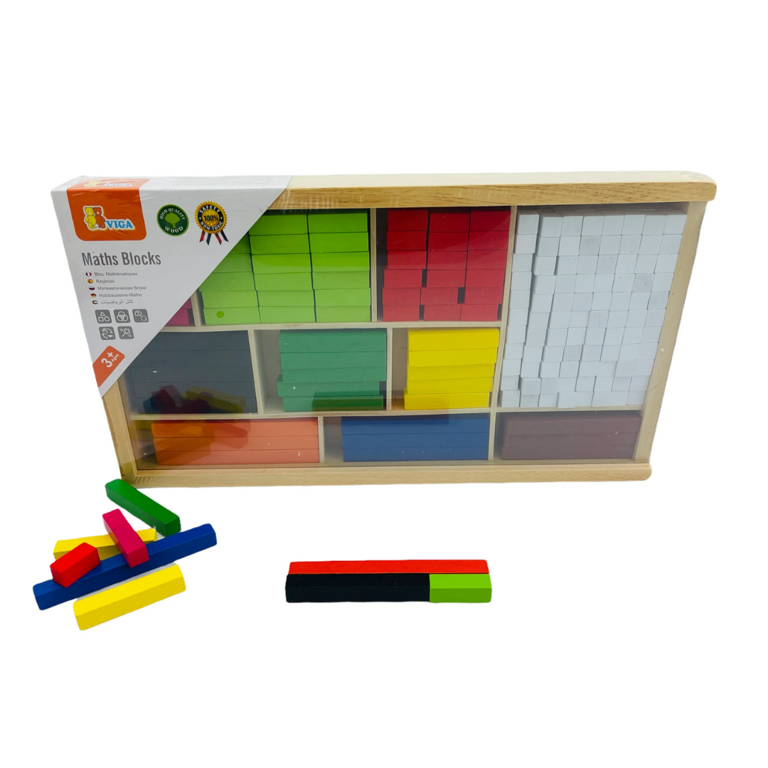 VIGA Toys | Cuisenaire Maths Blocks | 308pc