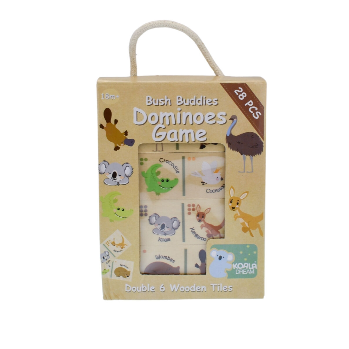 Bush Buddies Dominoes Game by Koala Dream