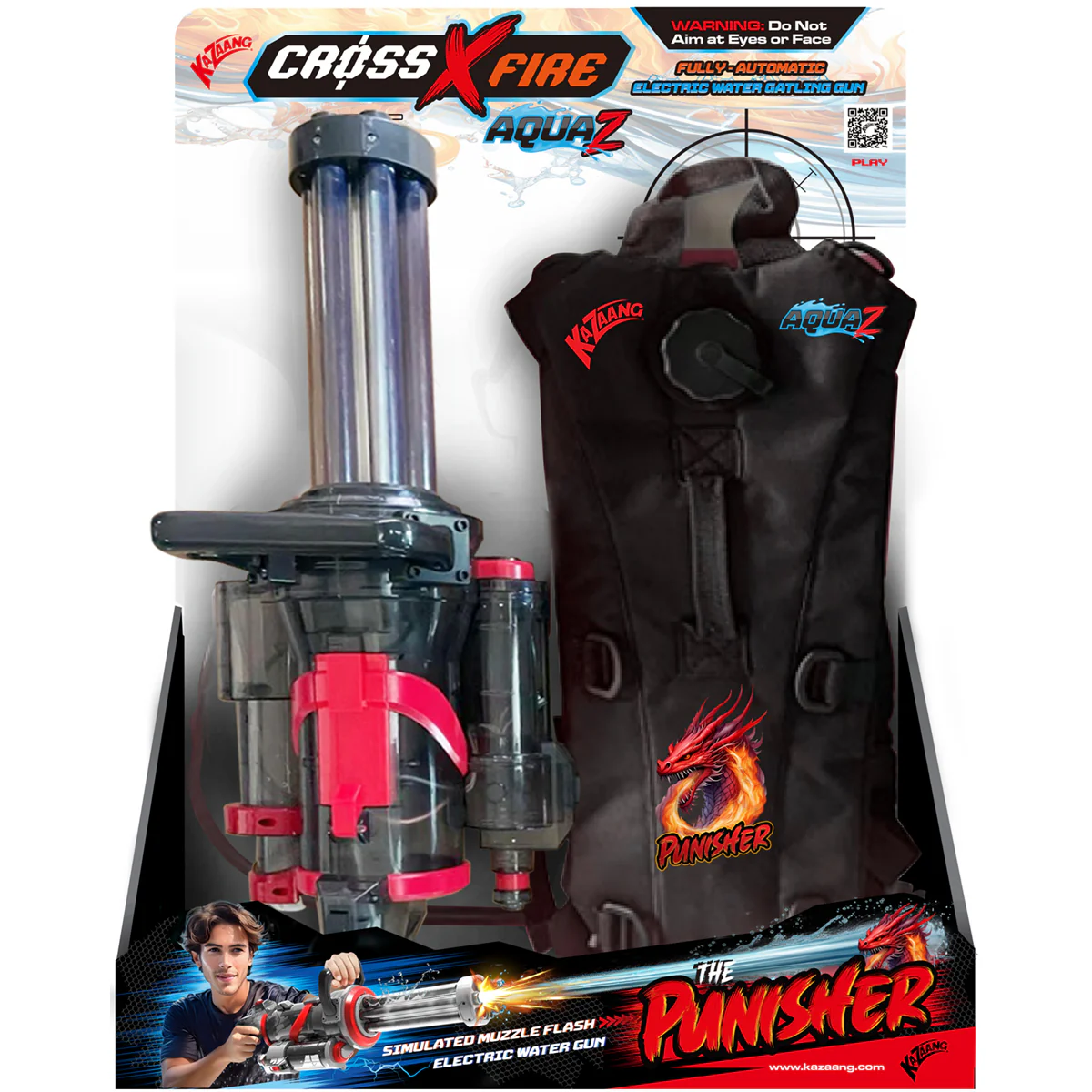 PRE ORDER CrossXFire AquaZ | The Punisher Water Blaster