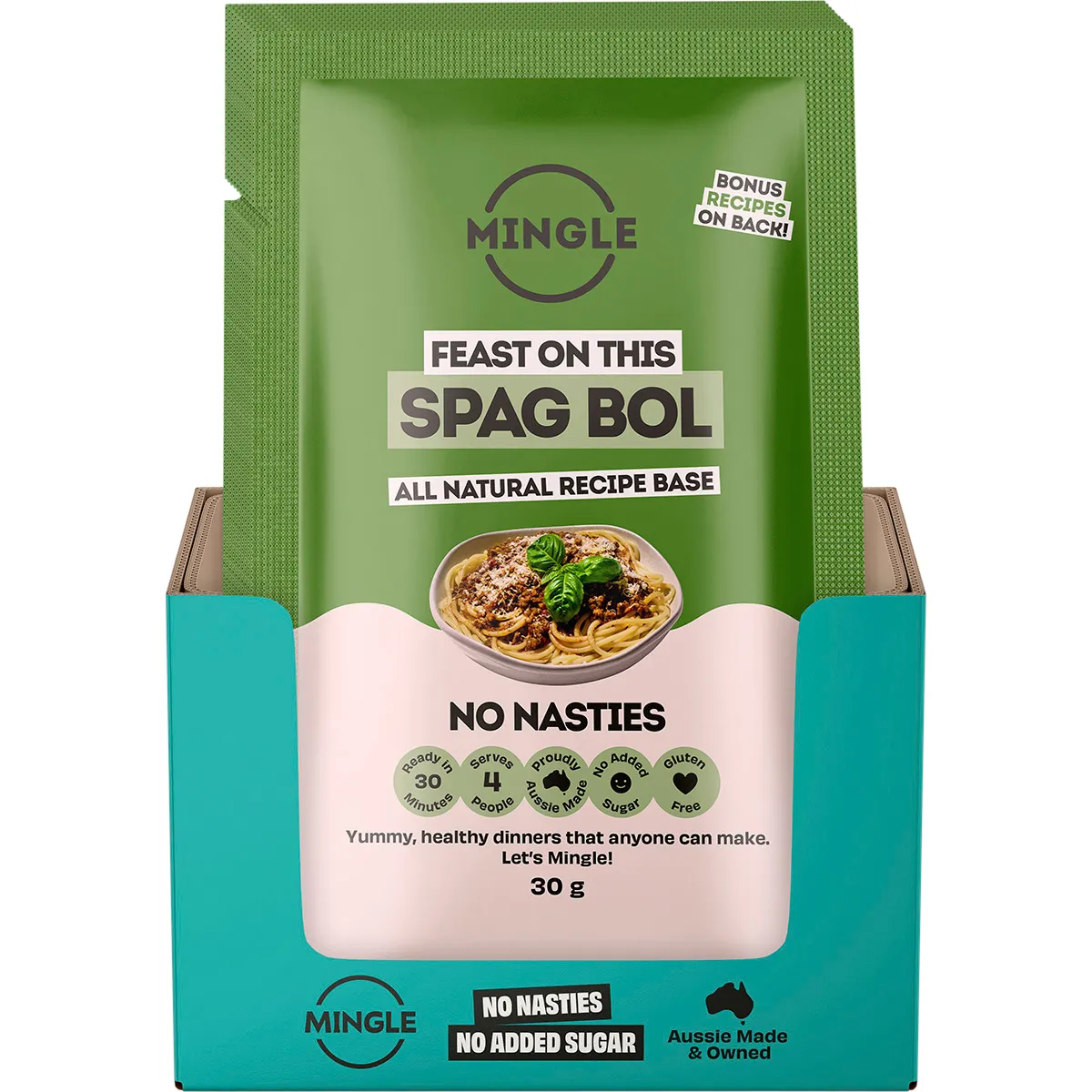 Mingle Seasoning | Spag Bol Speedy Style 30g