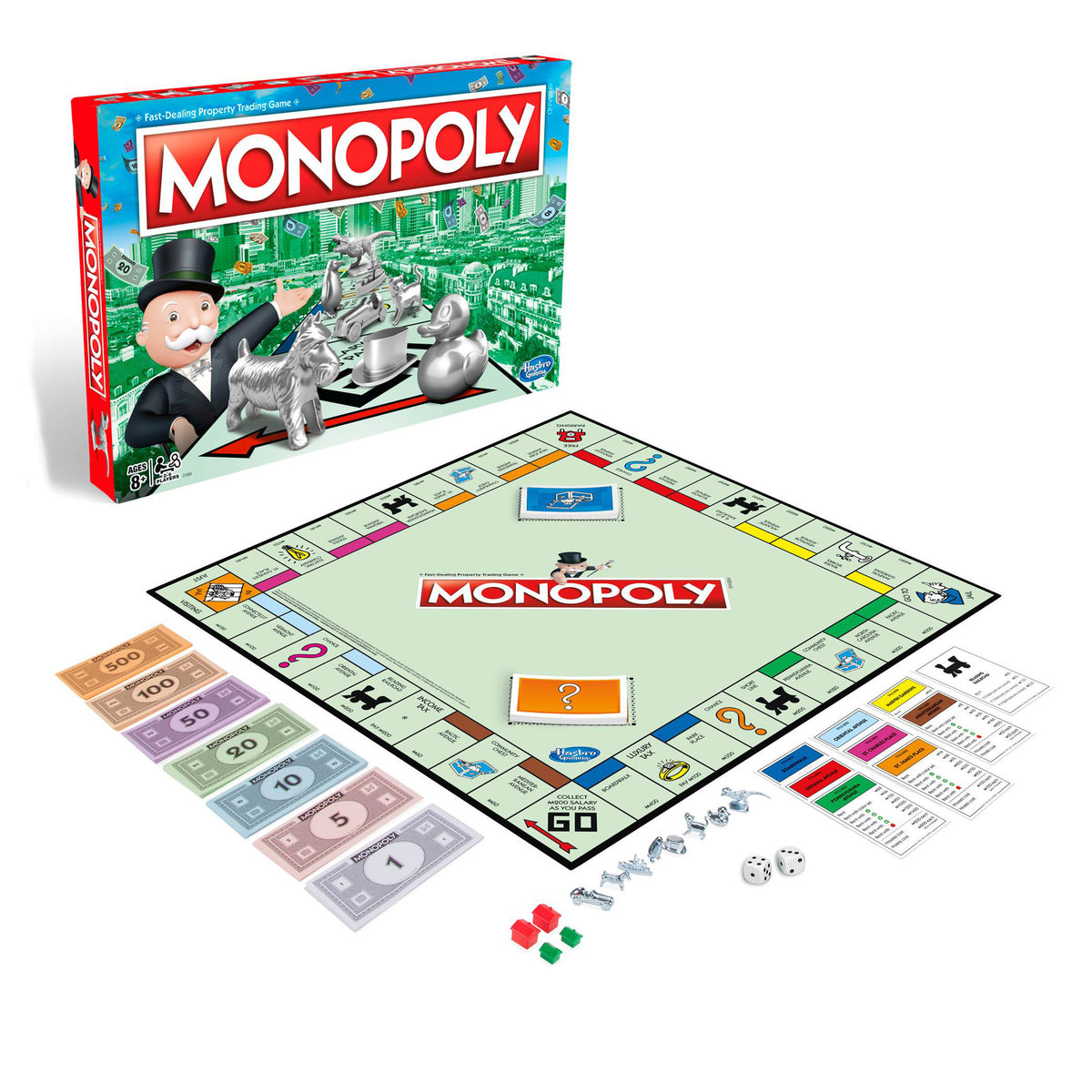 Monopoly Original Classic Edition Game Family Fun – Adventure Awaits
