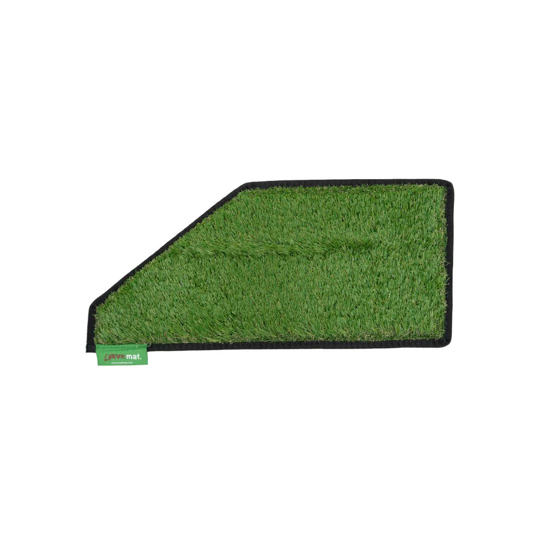 muk mat green grass step