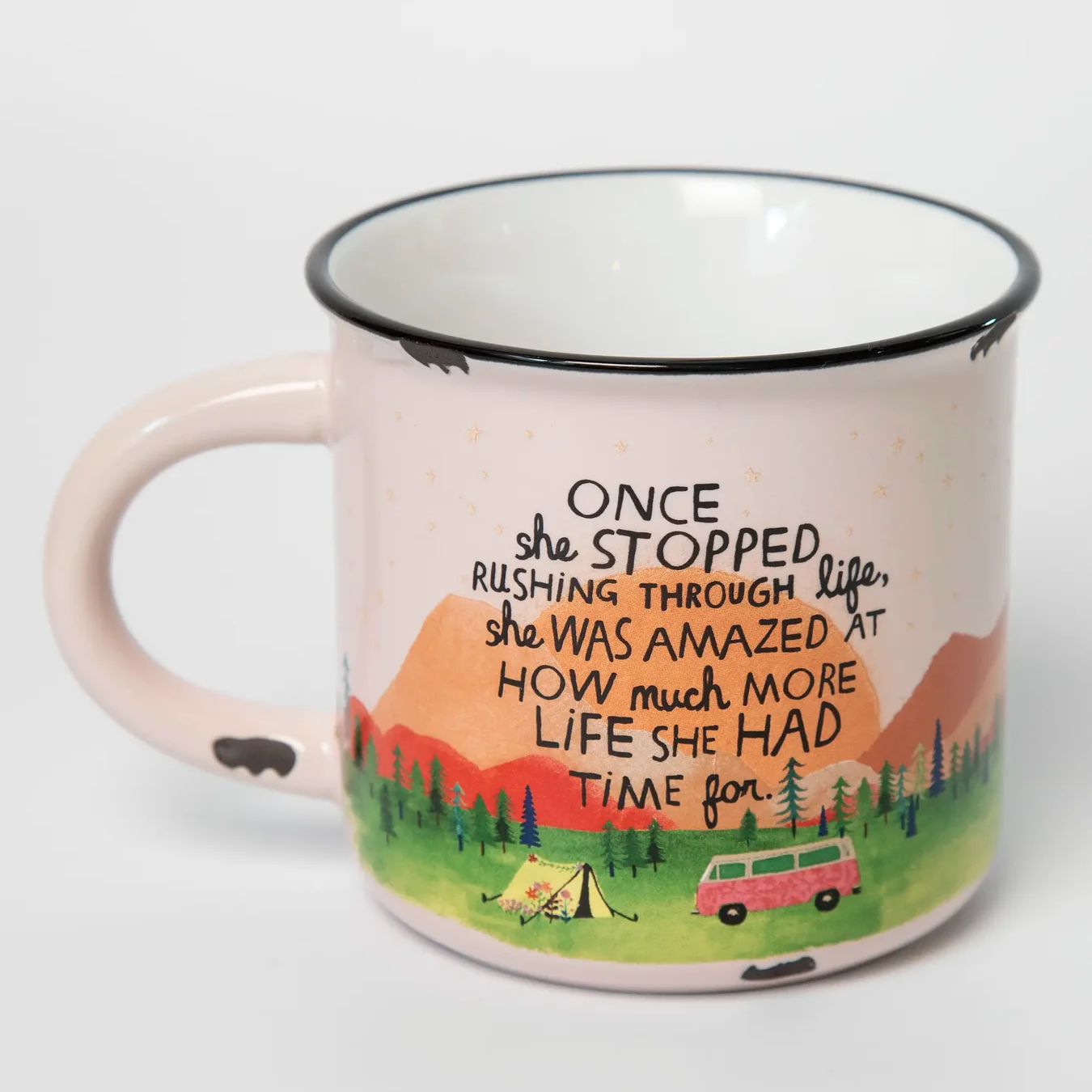 Camp Mug | Once She Stopped by Natural Life 133