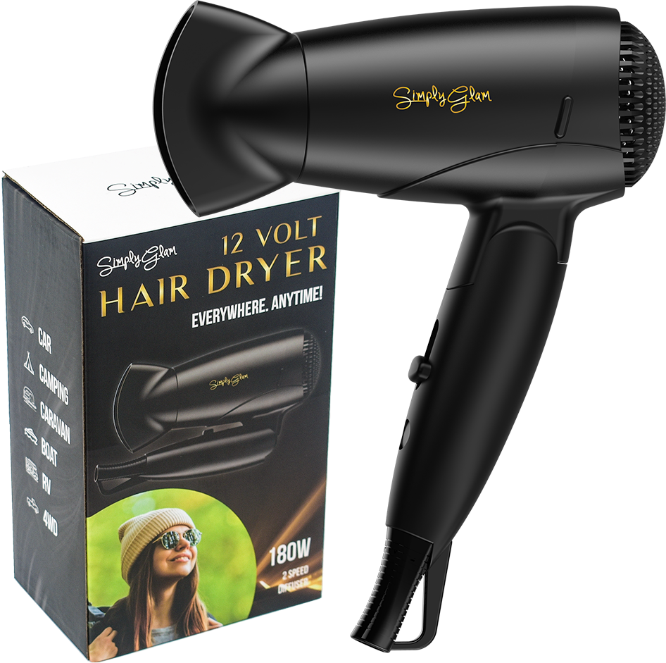 cigarette lighter in dryer 12v Hair Reviews UMAY 12V Car Hair Dryer Hot Cold Wind Folding Handle Ideal Extra long 2 meter power cable hair dryer that plugs into