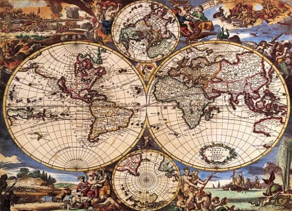 Map of The World | 1000 Piece Jigsaw Puzzle | Enigma