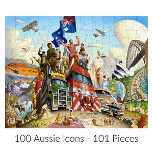 30% OFF Mr Bob Puzzles | 100 Aussie Icons