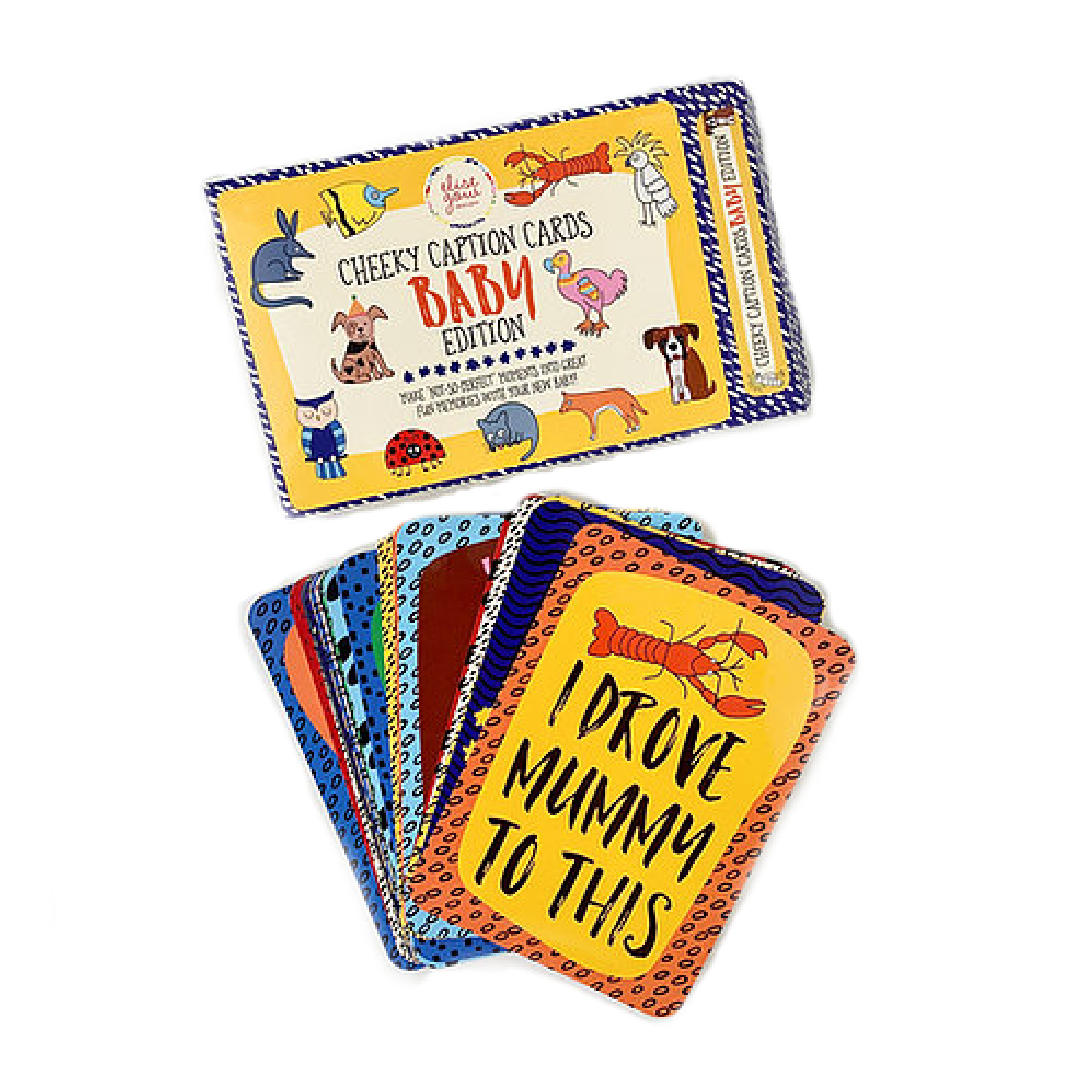 Cheeky Caption Cards | Baby Edition