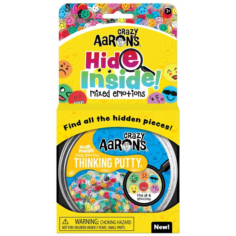 Crazy Aaron's Thinking Putty | 4" Tin | Hide Inside Collection