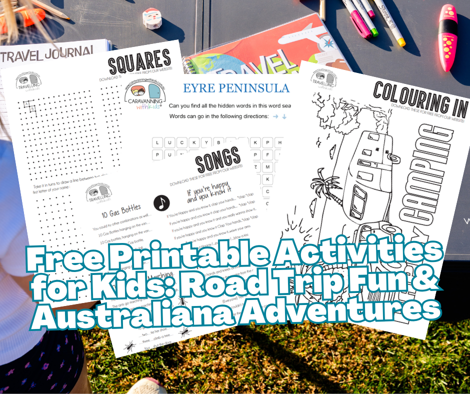 Free Printable Activities for Kids: Road Trip Fun & Australiana Adventures
