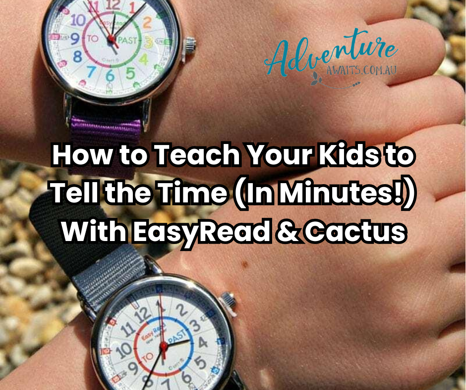 How to Teach Your Kids to Tell the Time (In Minutes!) With EasyRead & Cactus