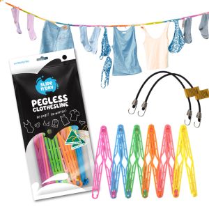 How to Use the Slide n’ Dry Pegless Clothesline: A Traveller's Best Friend