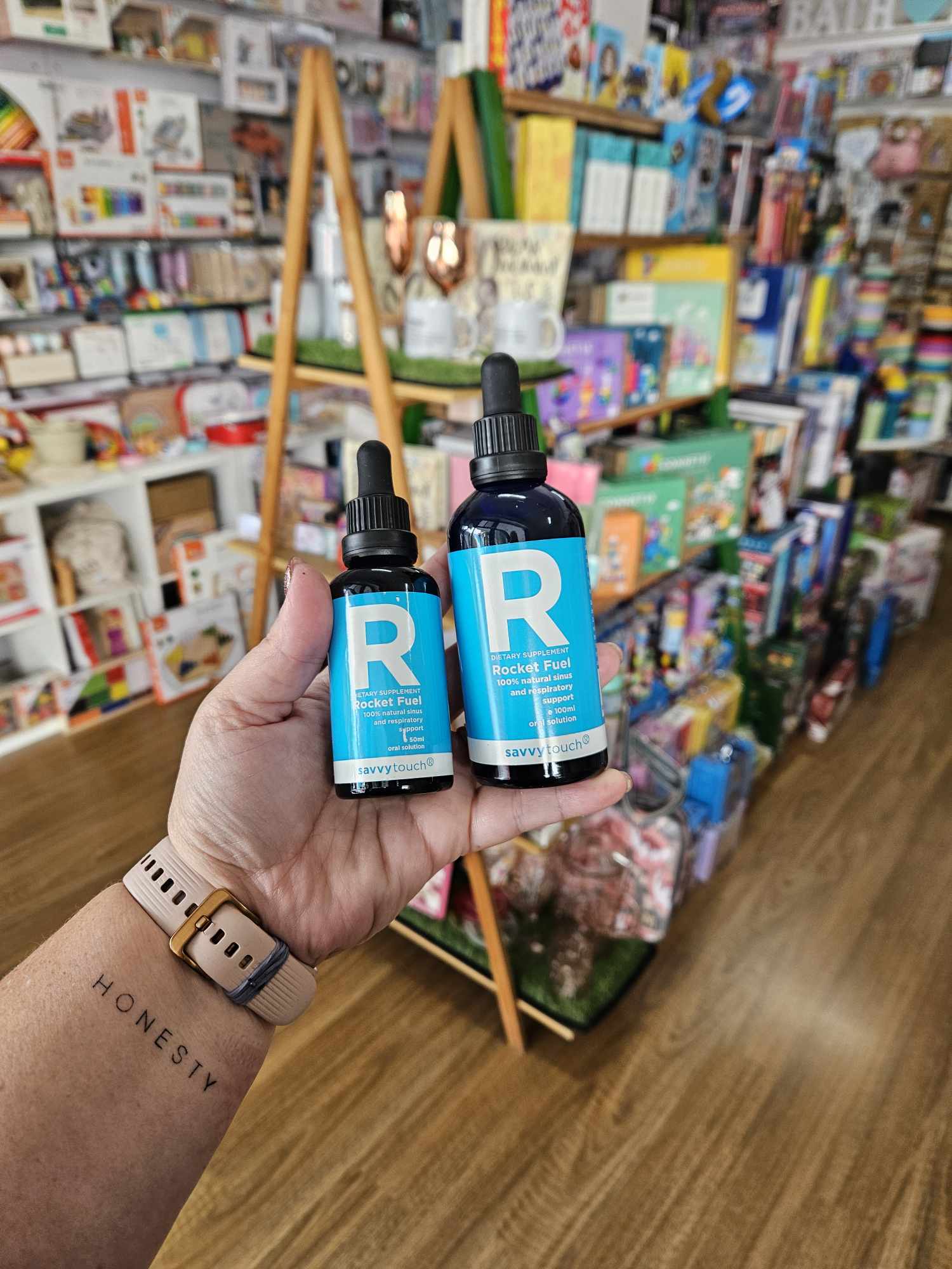 Savvy Touch | Rocket Fuel - Natural Relief That Actually Works