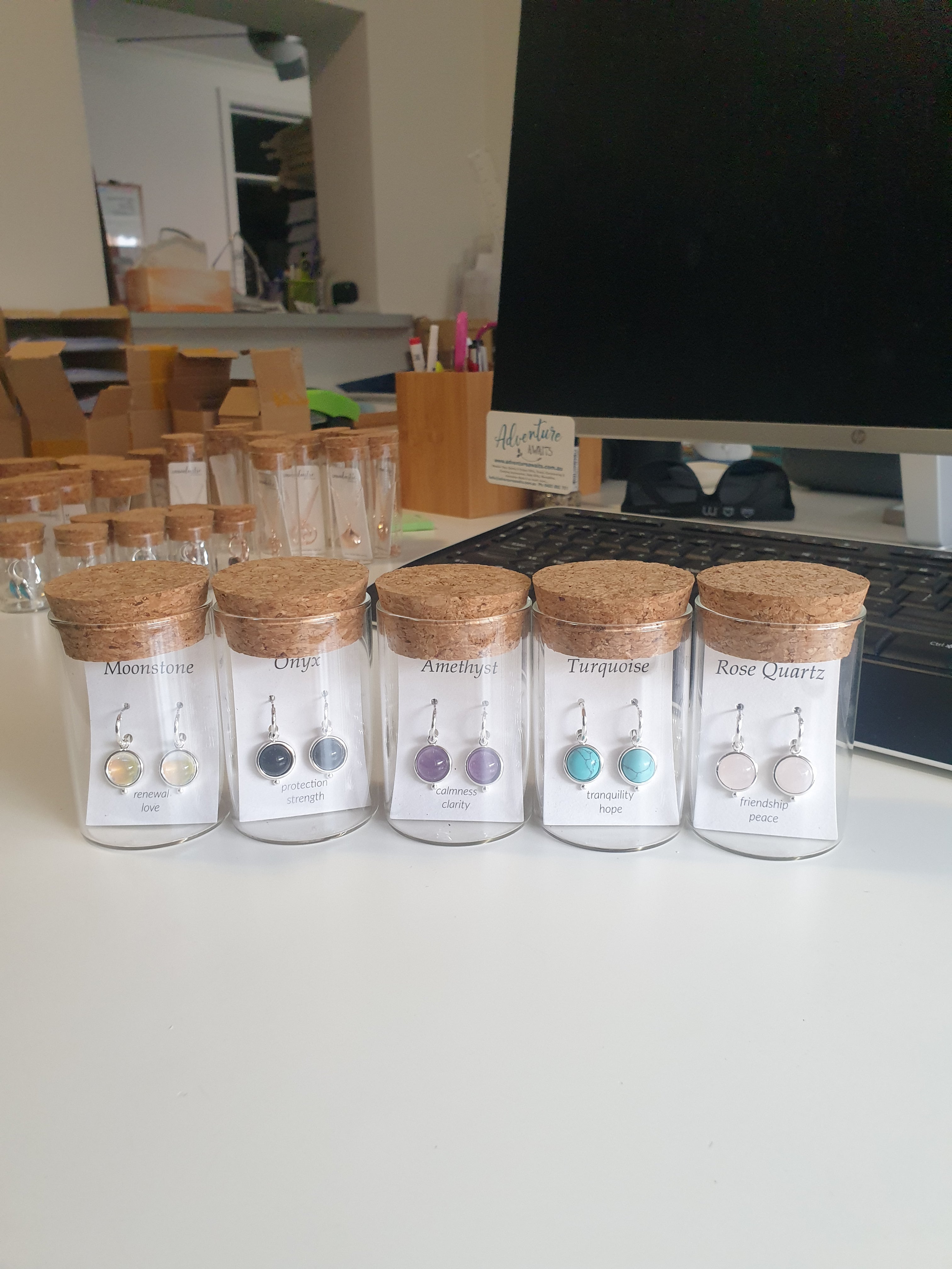 Urban Lustre Semi Precious Earrings