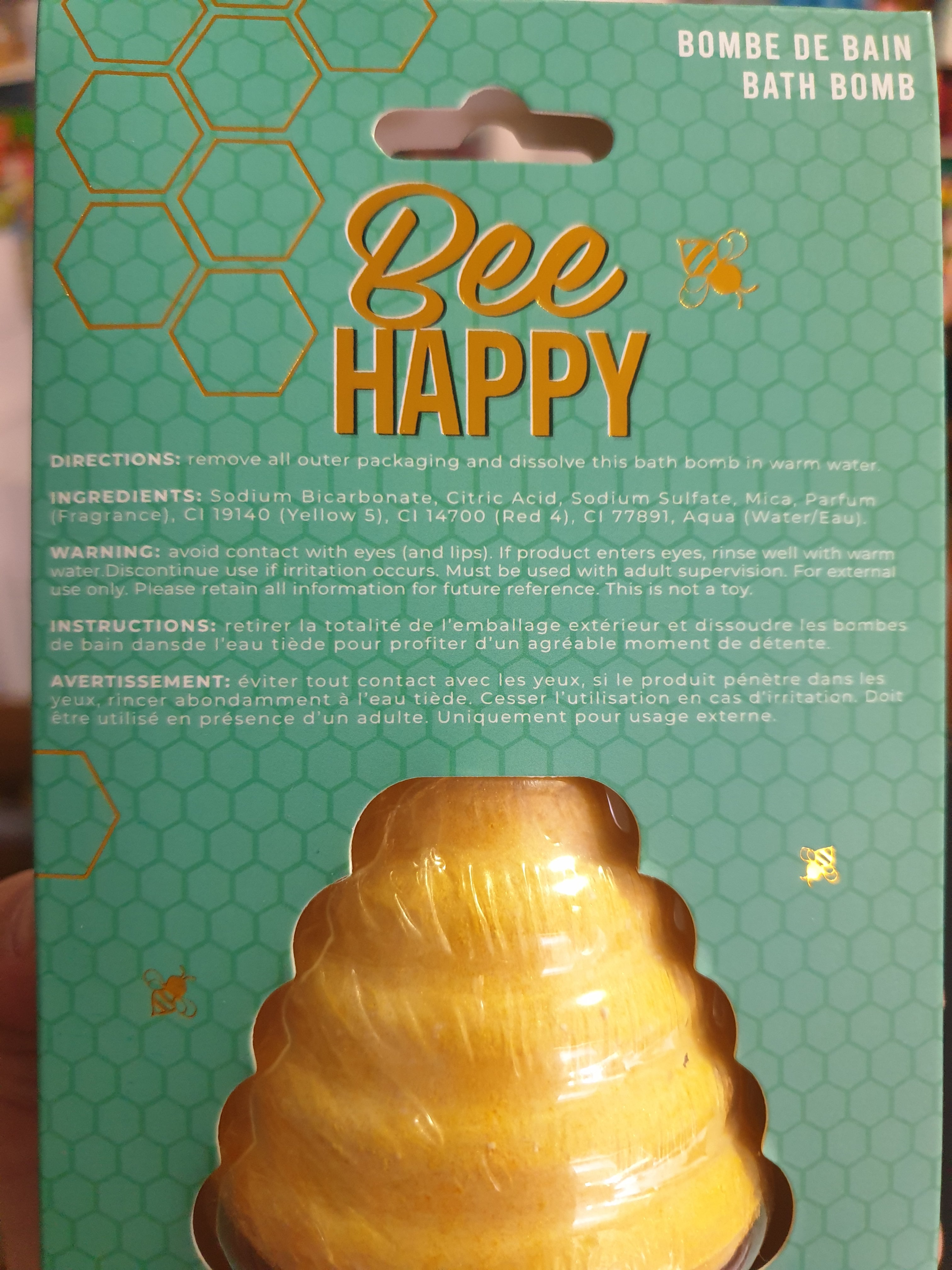 Bee Happy Bath Bomb