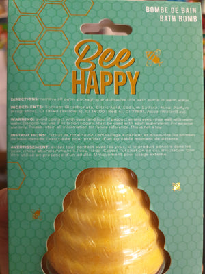 Bee Happy Bath Bomb