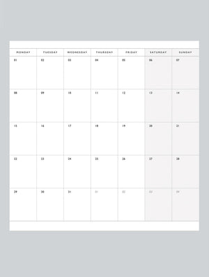 40% OFF Write To Me | 2024 Linen Wall Planner & Calendar