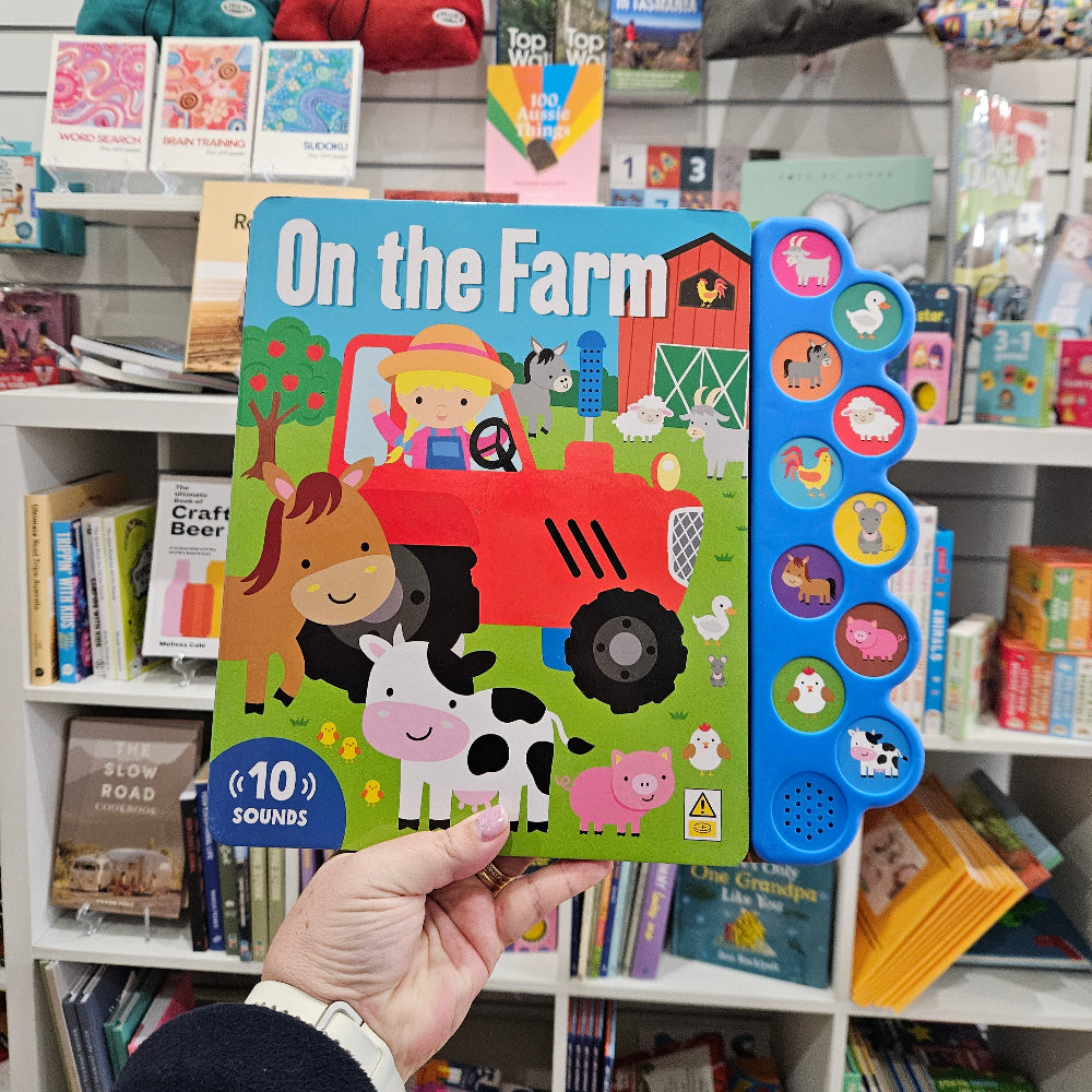 10 Button Sound Book | On The Farm