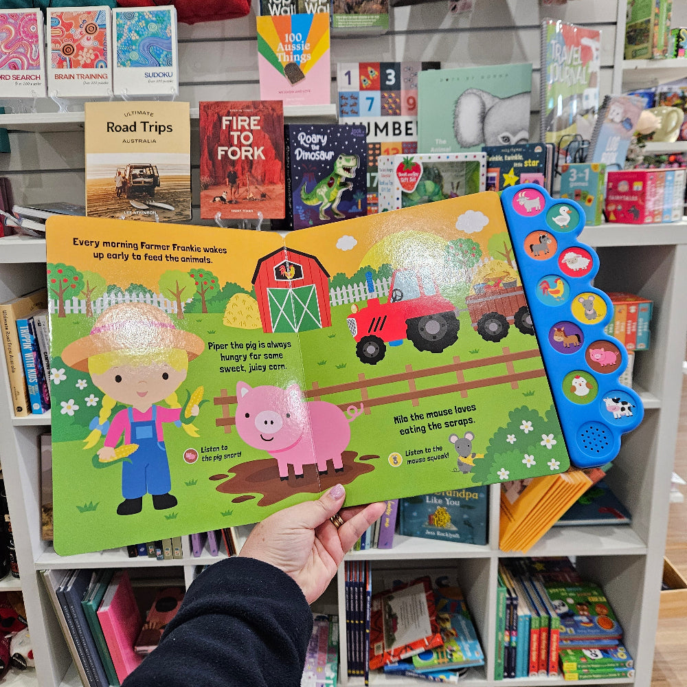 10 Button Sound Book | On The Farm