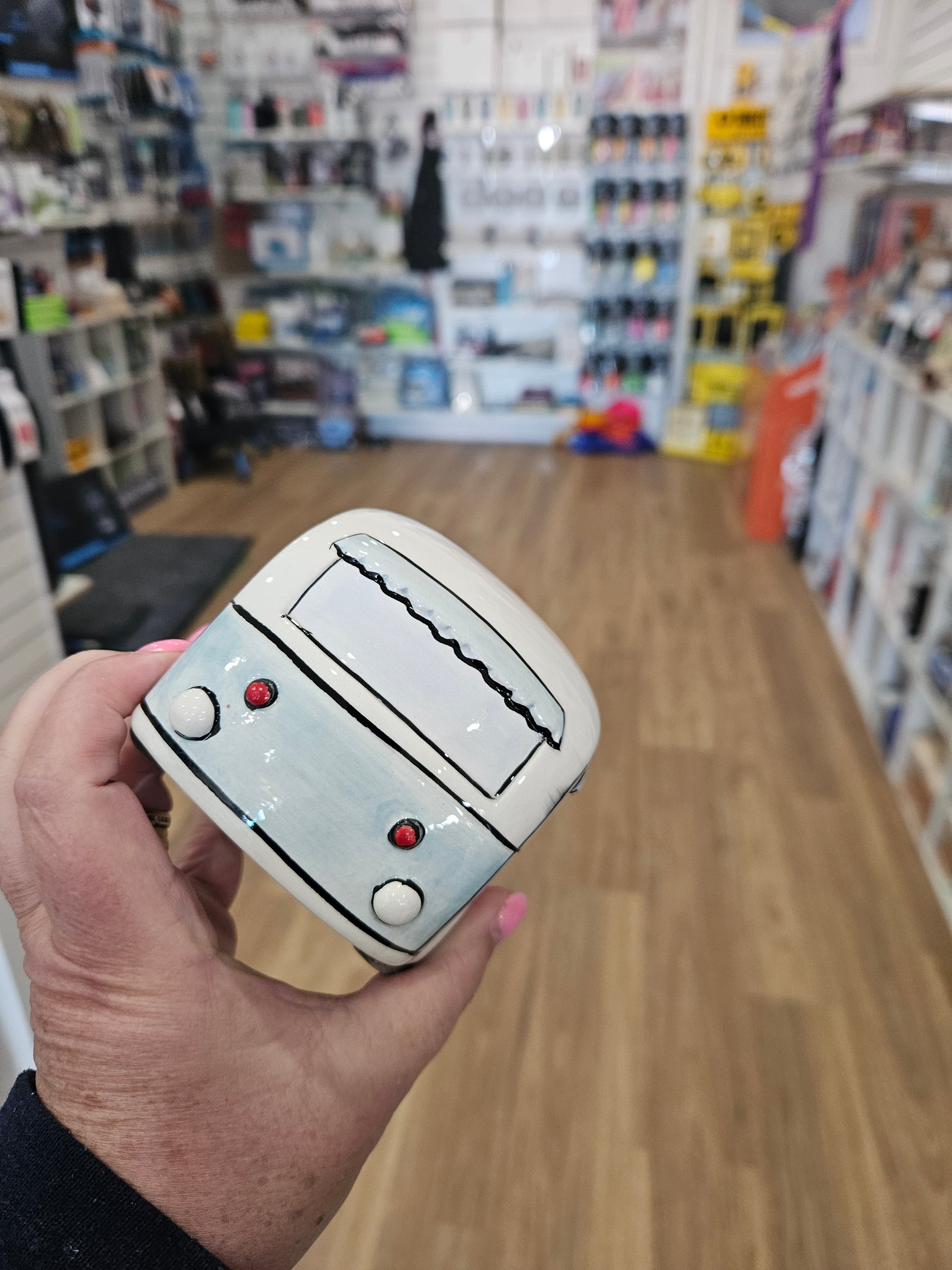 Ceramic Caravan Money Box | Home Is Where You Park It