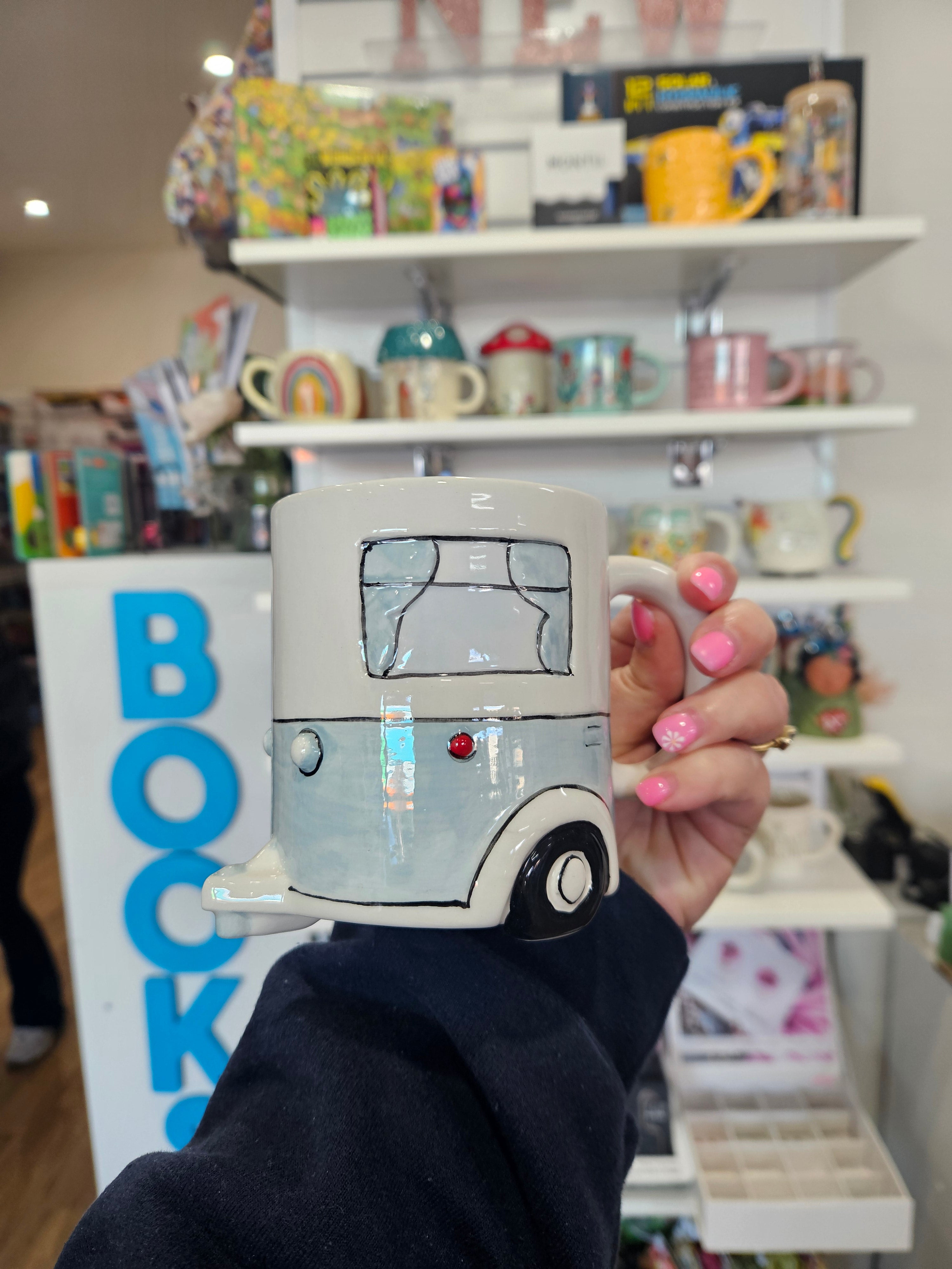 Ceramic Caravan Mug | Home Is Where You Park It