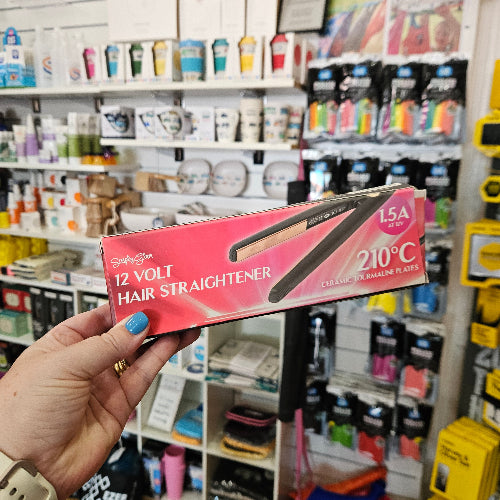 12 Volt Hair Straightener | Red