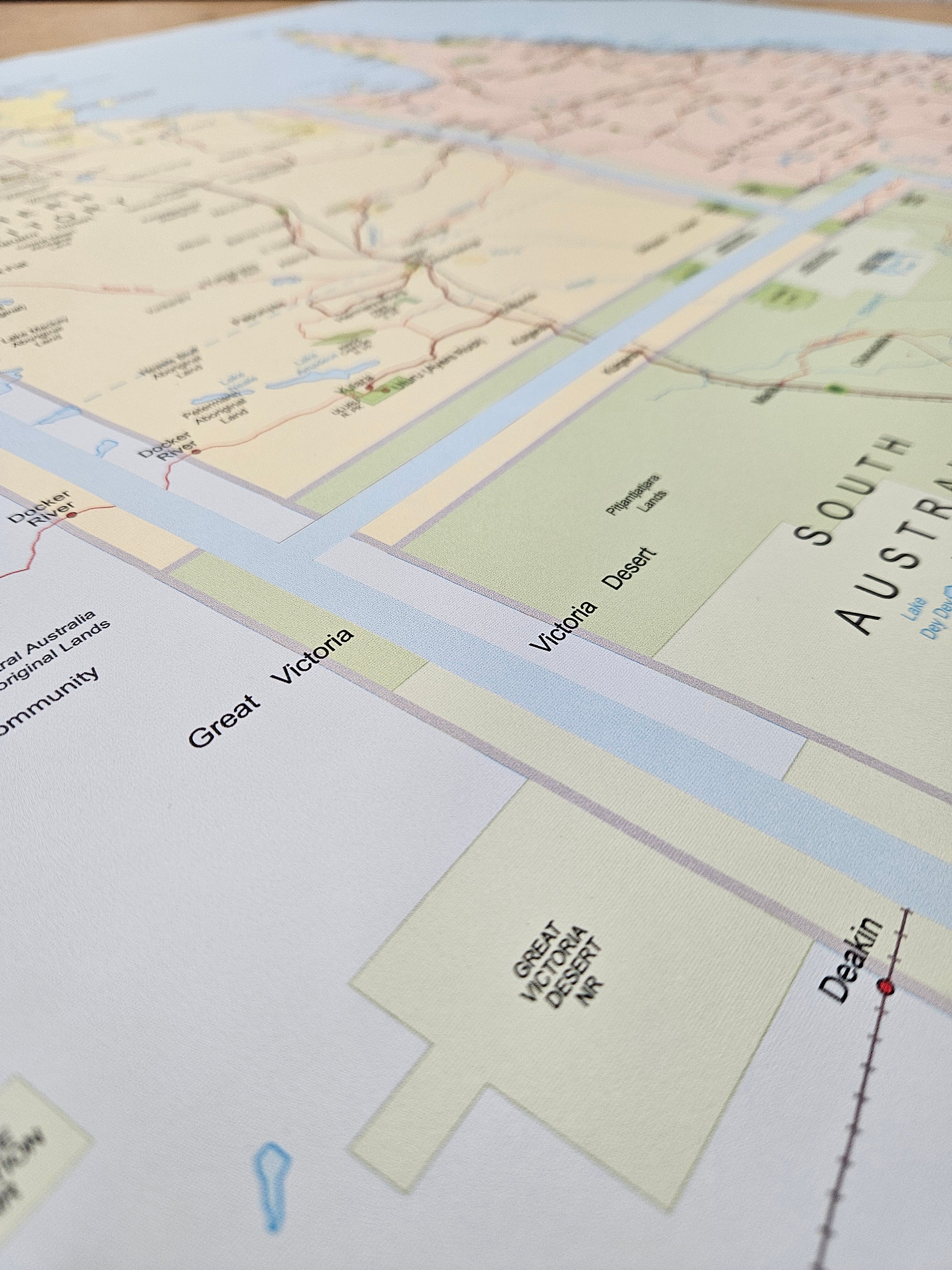 PRE ORDER Australian States Jigsaw Map Sticker | Australian Made