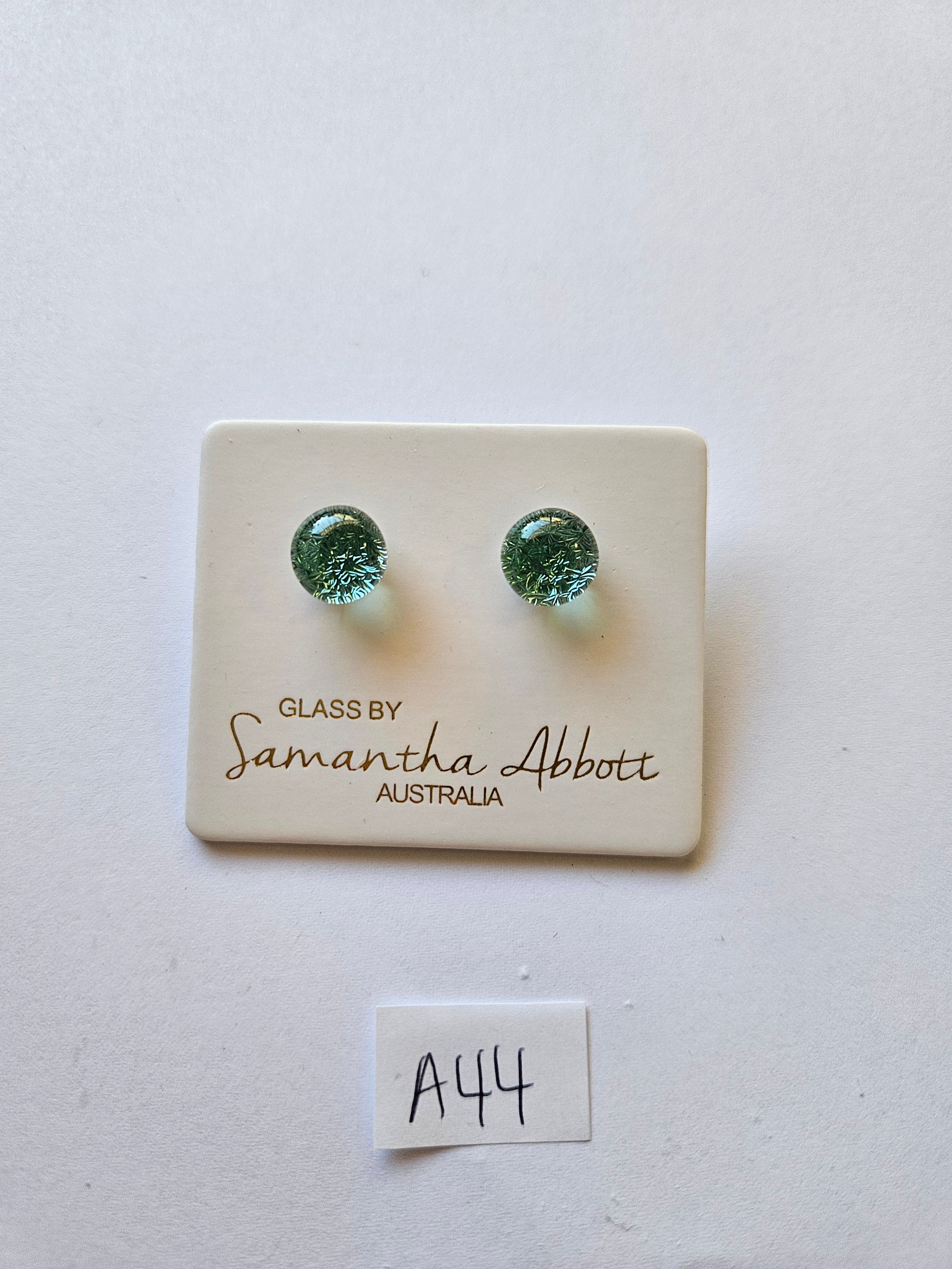 Glass By Samantha Abbott Stud Earrings