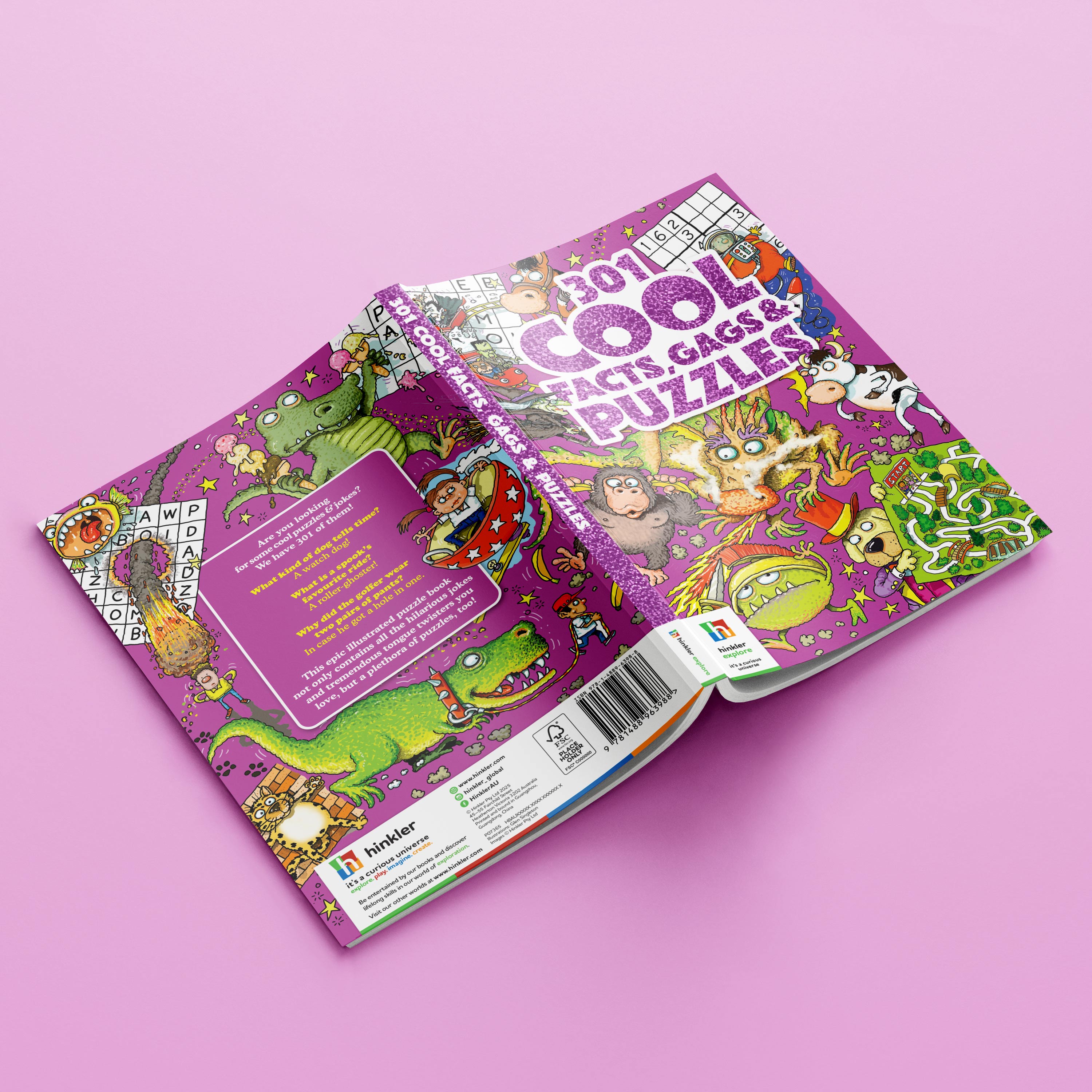 301 Cool Facts, Gags & Puzzle Book