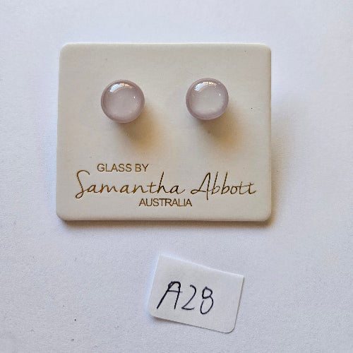 Glass By Samantha Abbott Stud Earrings