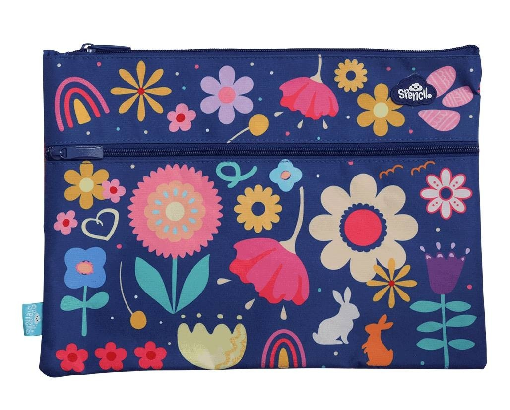 Spencil | A4 Twin Zip Pencil Case