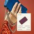 Plume solid perfume scent card with currant, gardenia, ylang ylang, oud, orchid and cacao — Adventure Awaits
