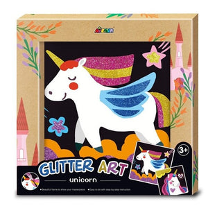Avenir Glitter Art - Unicorn