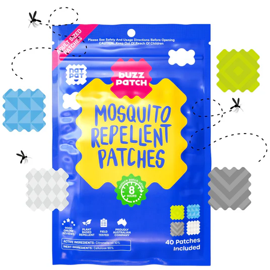BuzzPatch | Adult Mosquito Repellent Patches – Adventure Awaits