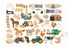 Fridge Friends Wooden Magnets | Aussie Farm Animals 36 pcs
